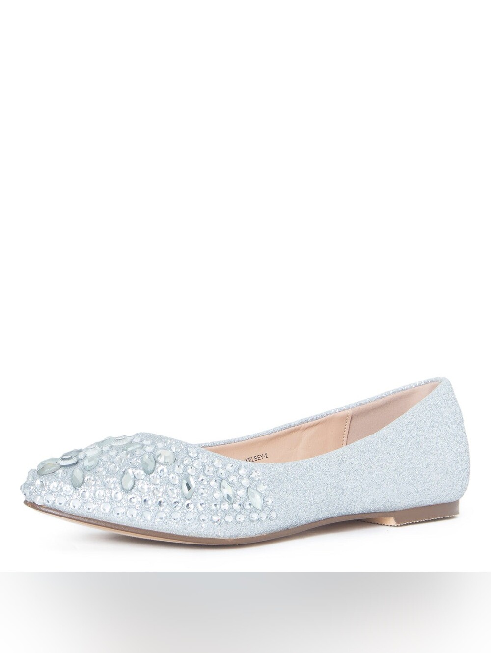 Lauren Lorraine KELSEY-2 Flat Rhinestone Ballet Slip-On Shoe - Picture 4 of 9